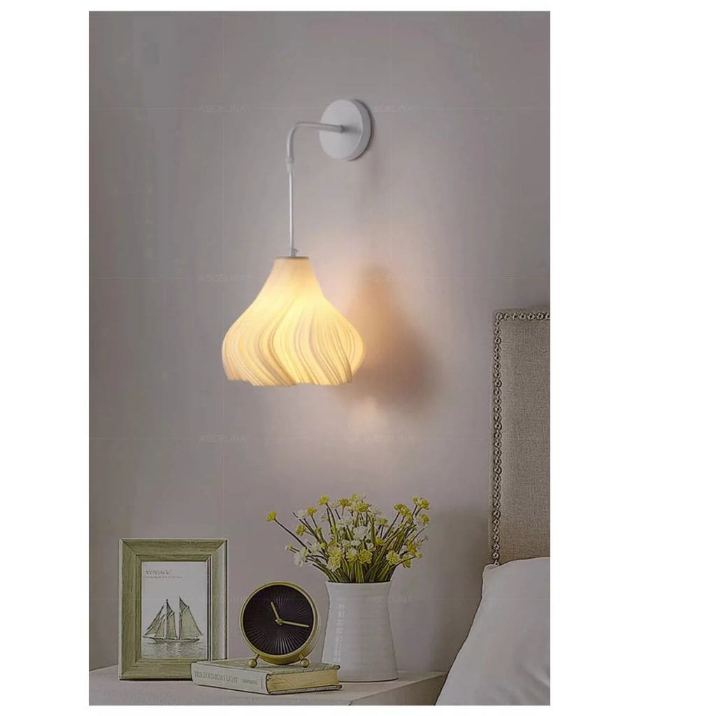 Luz nórdica moderna da parede e minimalista