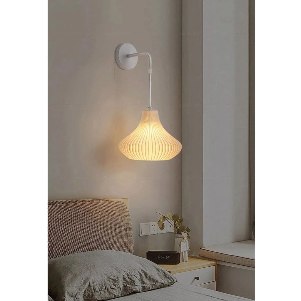 Luz nórdica moderna da parede e minimalista