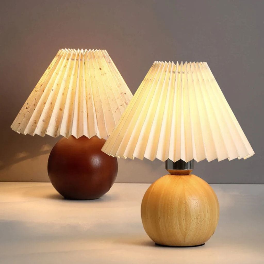 Lâmpada de mesa vintage coreana
