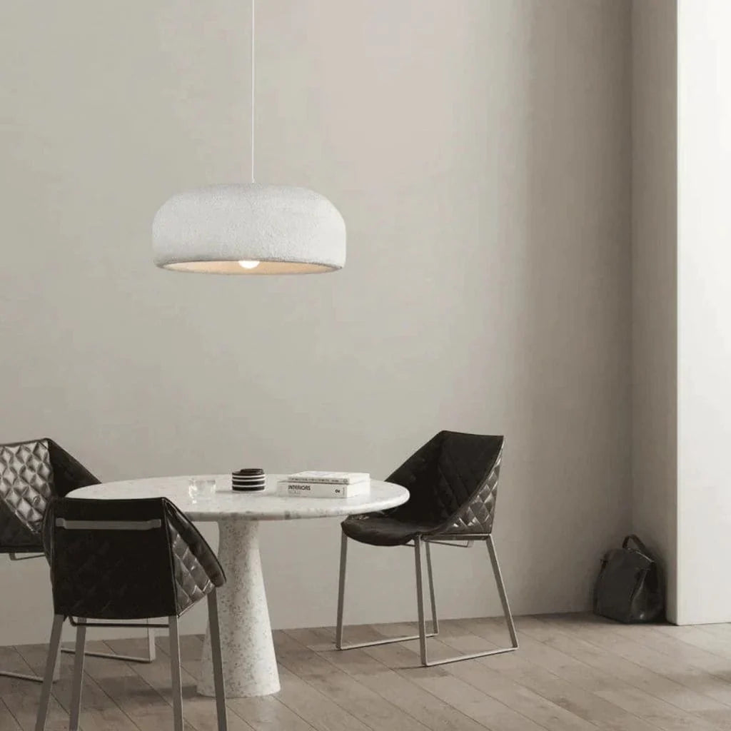 Luminária de design japonês Wabi Sabi para casa de família