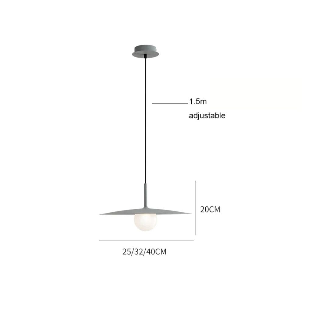 Luz de teto minimalista