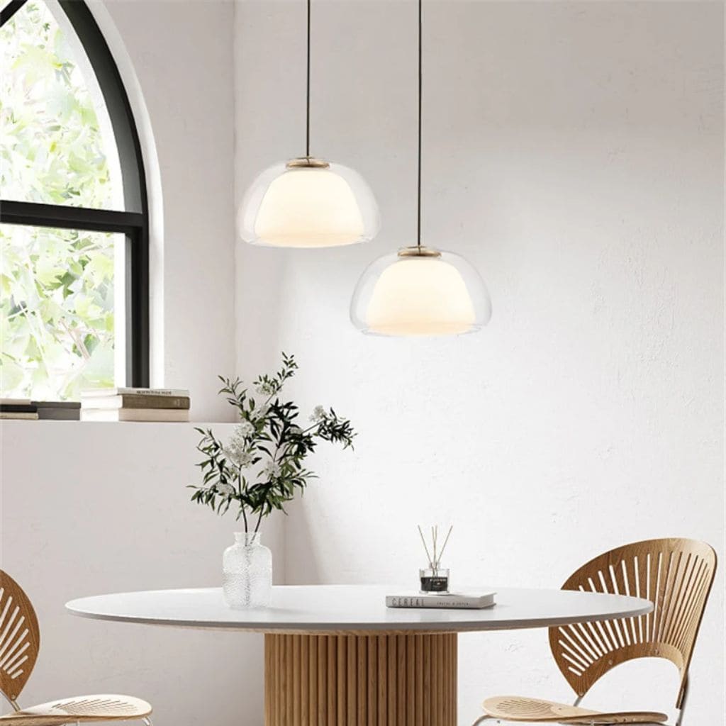 Suspensão do estilo do norte minimalista