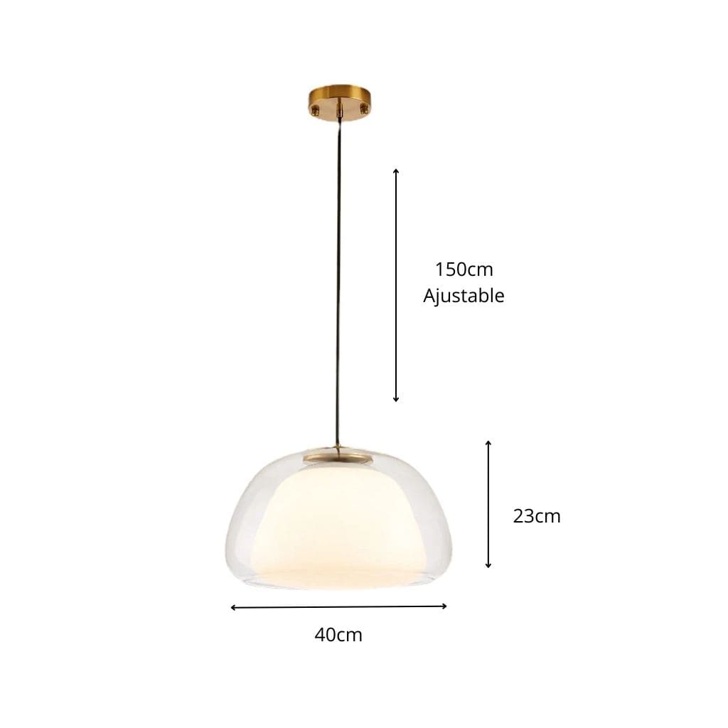 Suspensão do estilo do norte minimalista
