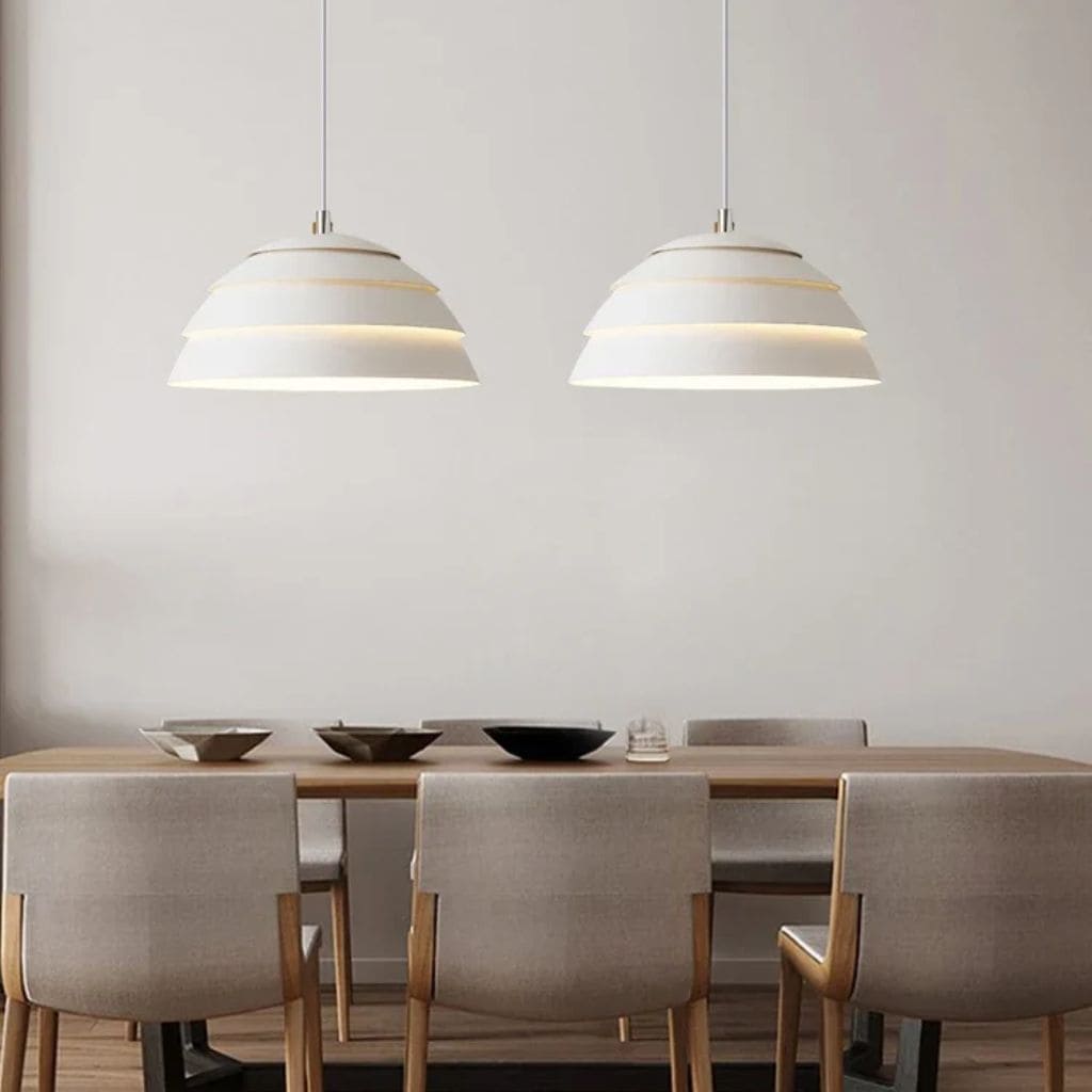 Suspensão de barra de estilo nórdico minimalista