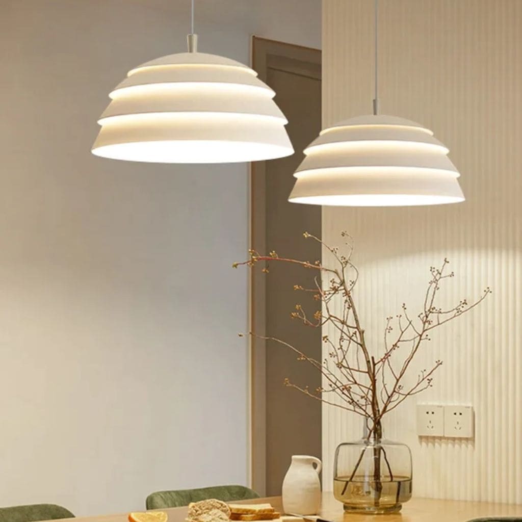 Suspensão de barra de estilo nórdico minimalista