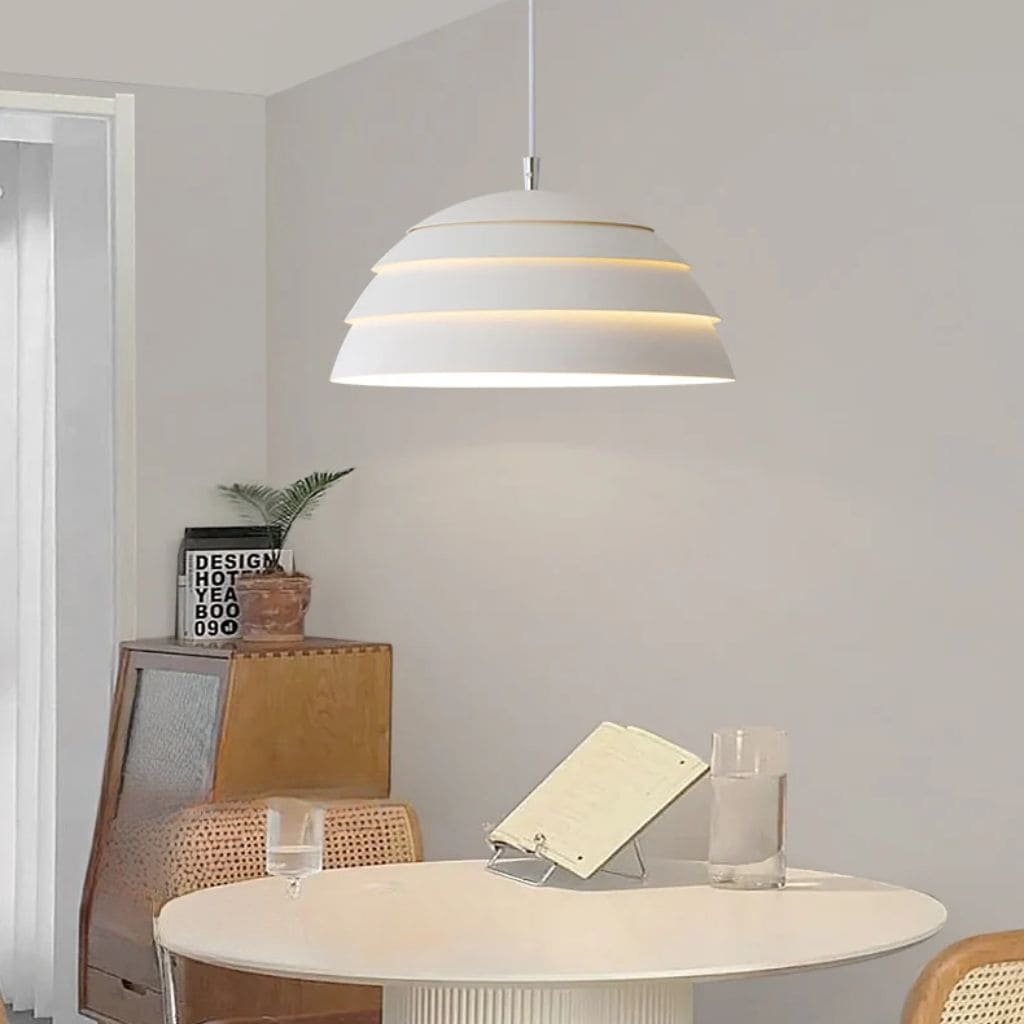 Suspensão de barra de estilo nórdico minimalista