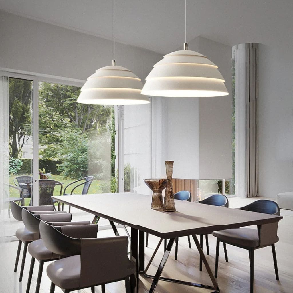 Suspensão de barra de estilo nórdico minimalista