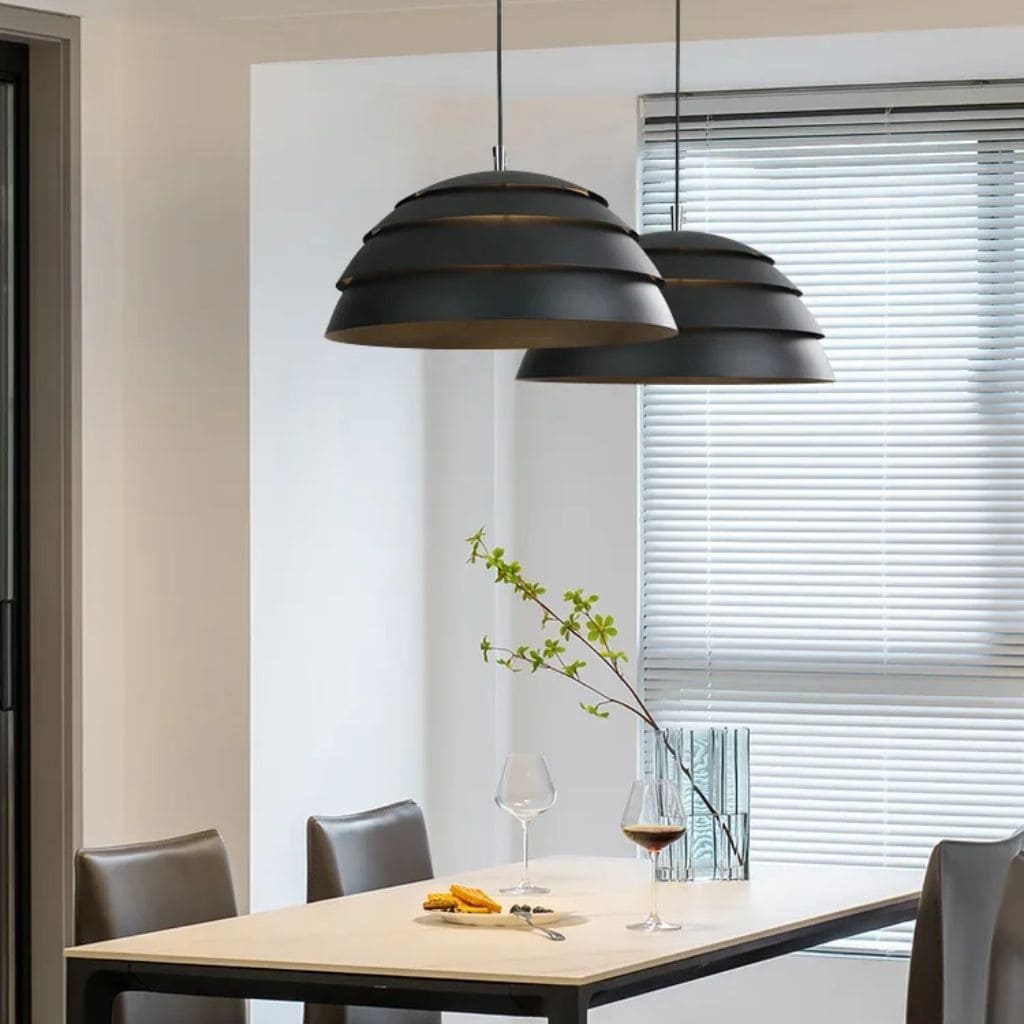 Suspensão de barra de estilo nórdico minimalista