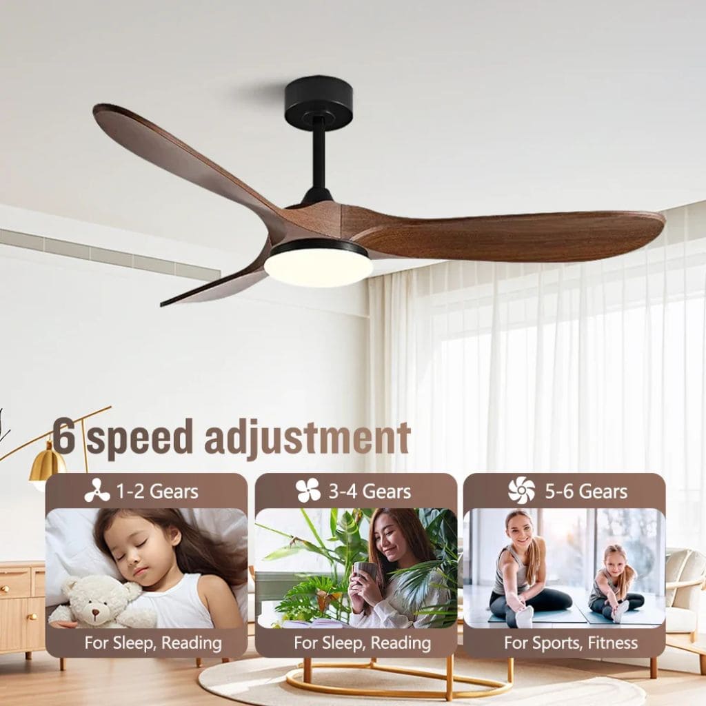 Ventilateur Moderne Silencieux Connecté