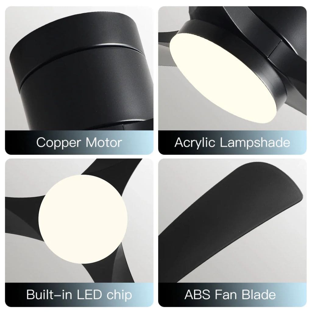 Ventilateur Plafond Dimmable Intelligent